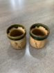 Picture of Pair of hand made Japanese Oribe