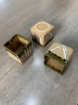 Picture of 3 hand made Japanese Oribe tea ceremony
