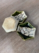 Picture of 3 Vintage Japanese Oribe plates